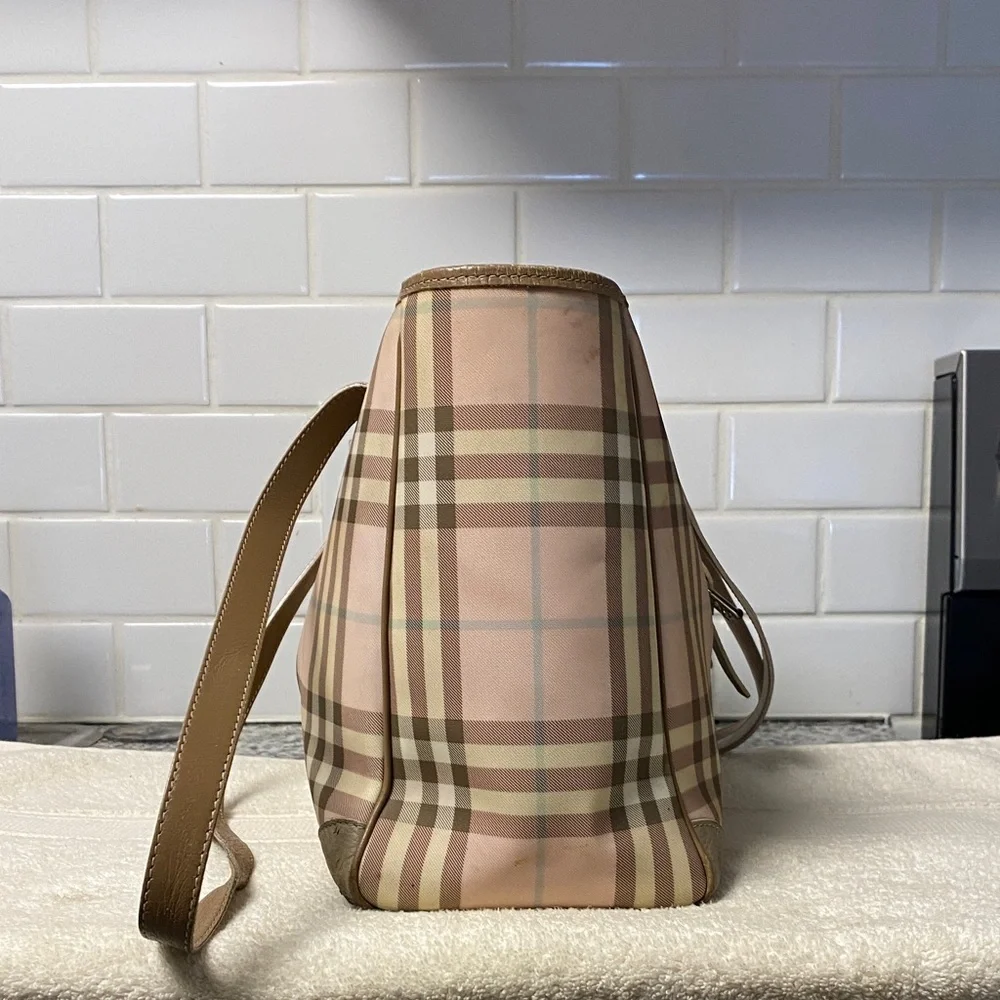 Burberry Beige Nova check Baby Bag